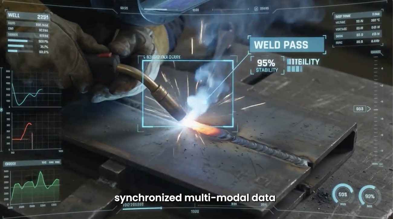 Action-labeled multi-modal weld data with stability overlays